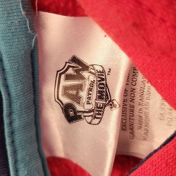 Paw Patrol red pullover hoodie with holographic patch - Picture 3 of 6